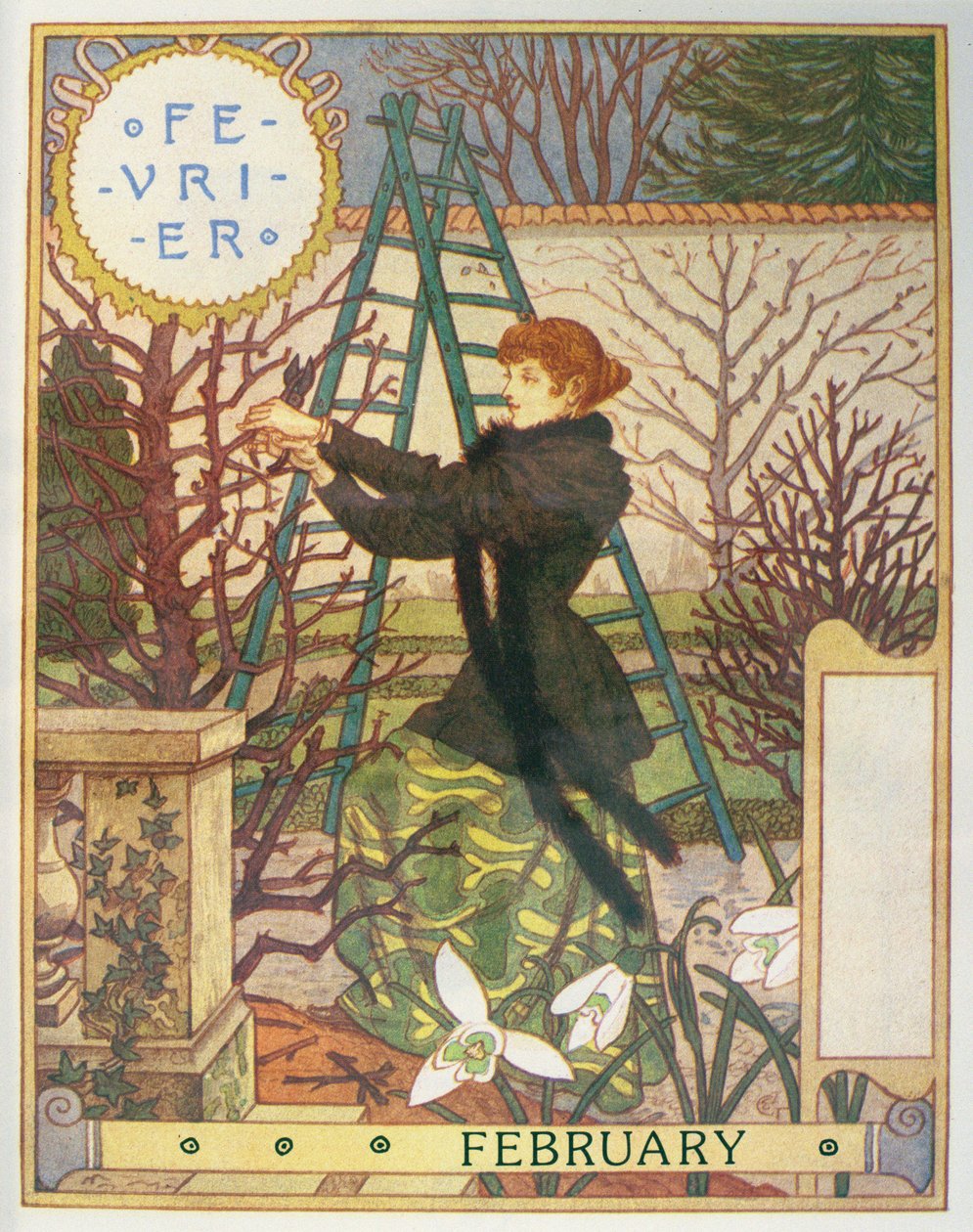 Fepuariswed av Eugene Grasset