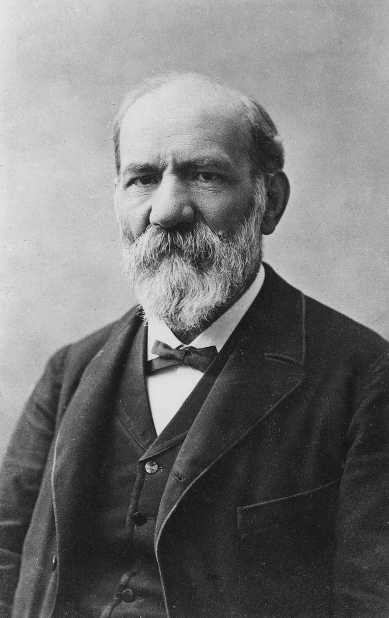 Porträtt av Charles Gauthiot av Eugene Pirou