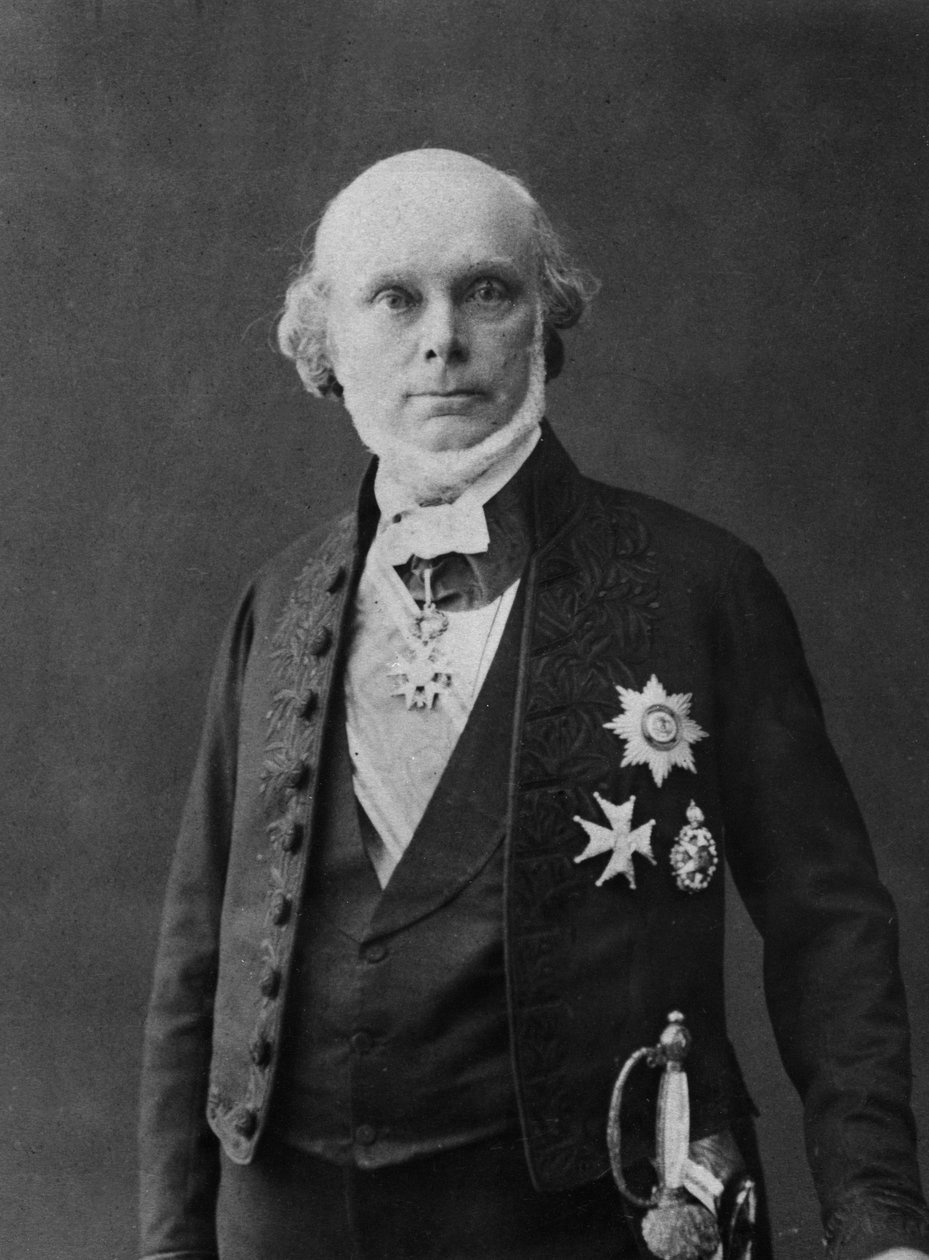 Porträtt av Jean Louis Armand de Quatrefages de Breau av Eugene Pirou