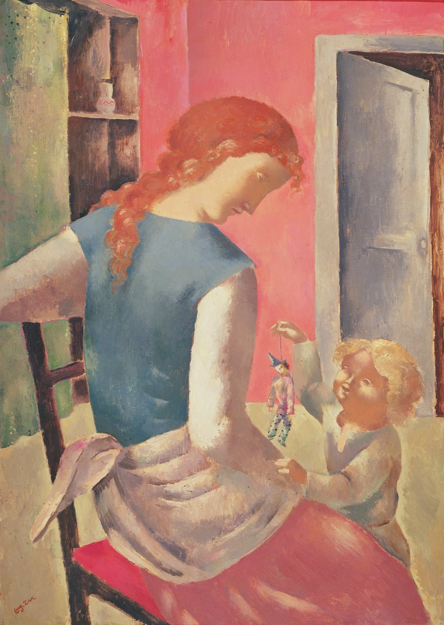 Mamma och barn av Eugeniusz Zak