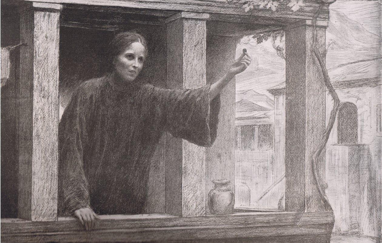 Den förlorade silverbiten, Bibbys Annual, 1916-1917 av Eugene after Burnand