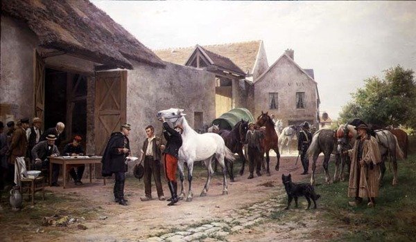 Värnplikt av Eugene Alexis Girardet