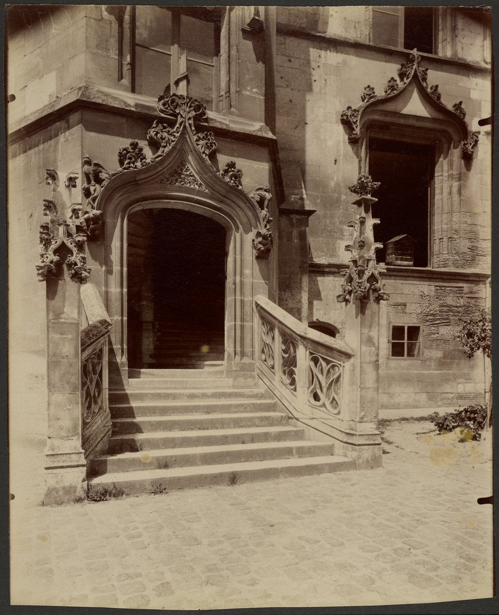 Beauvais, före detta justitiepalats av Eugène Atget