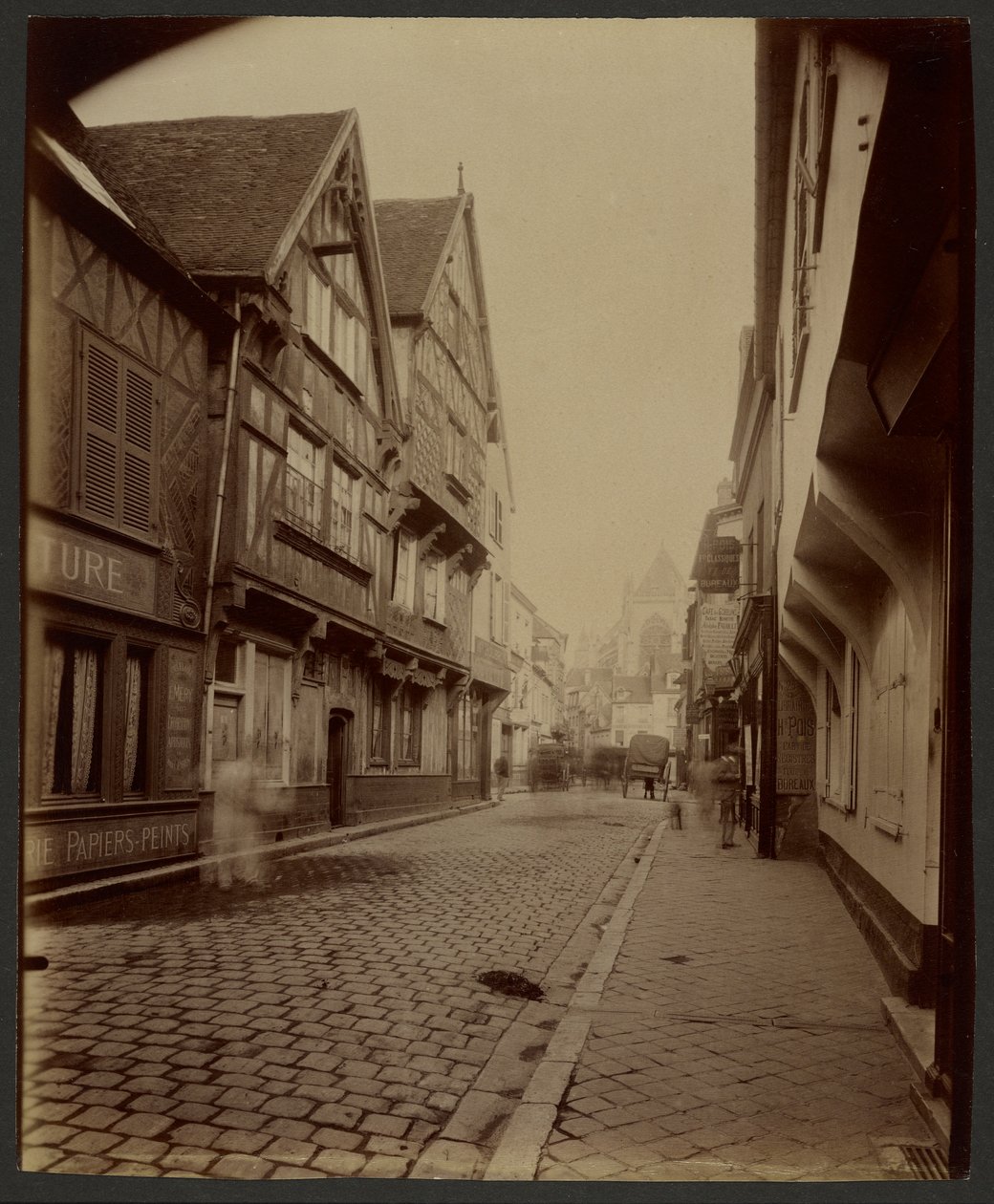 Beauvais, Manufakturens återvändsgränd av Eugène Atget