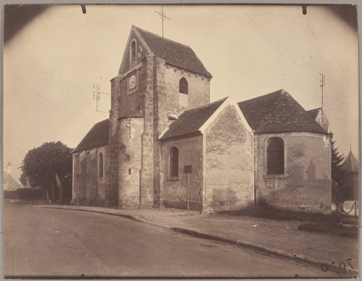 Bures (Kyrka) av Eugène Atget