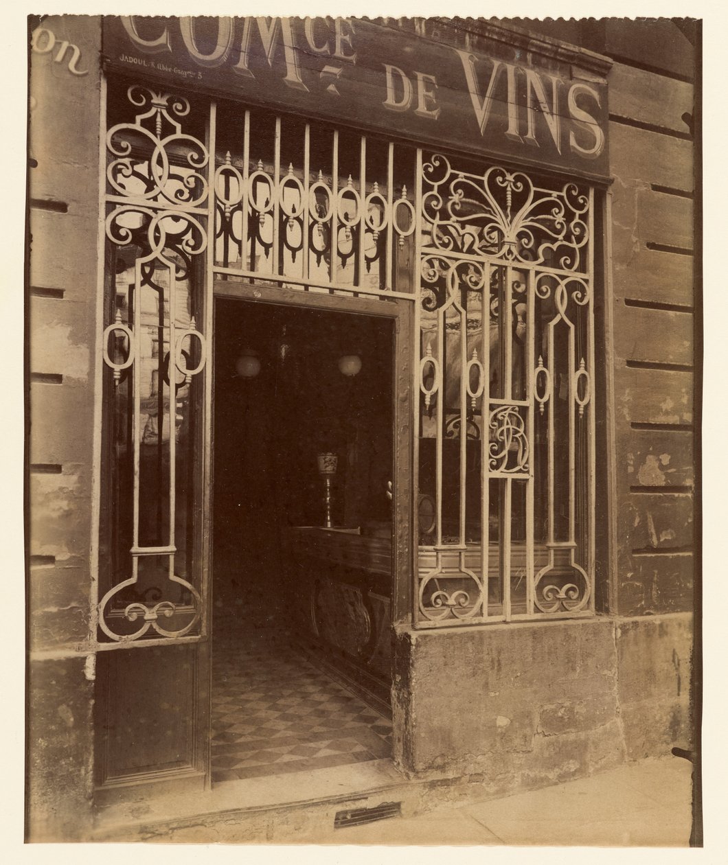Kabaré, 10 rue du Four av Eugène Atget