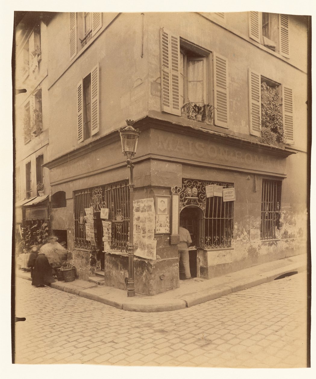 Kabaret, Rue Mouffetard av Eugène Atget