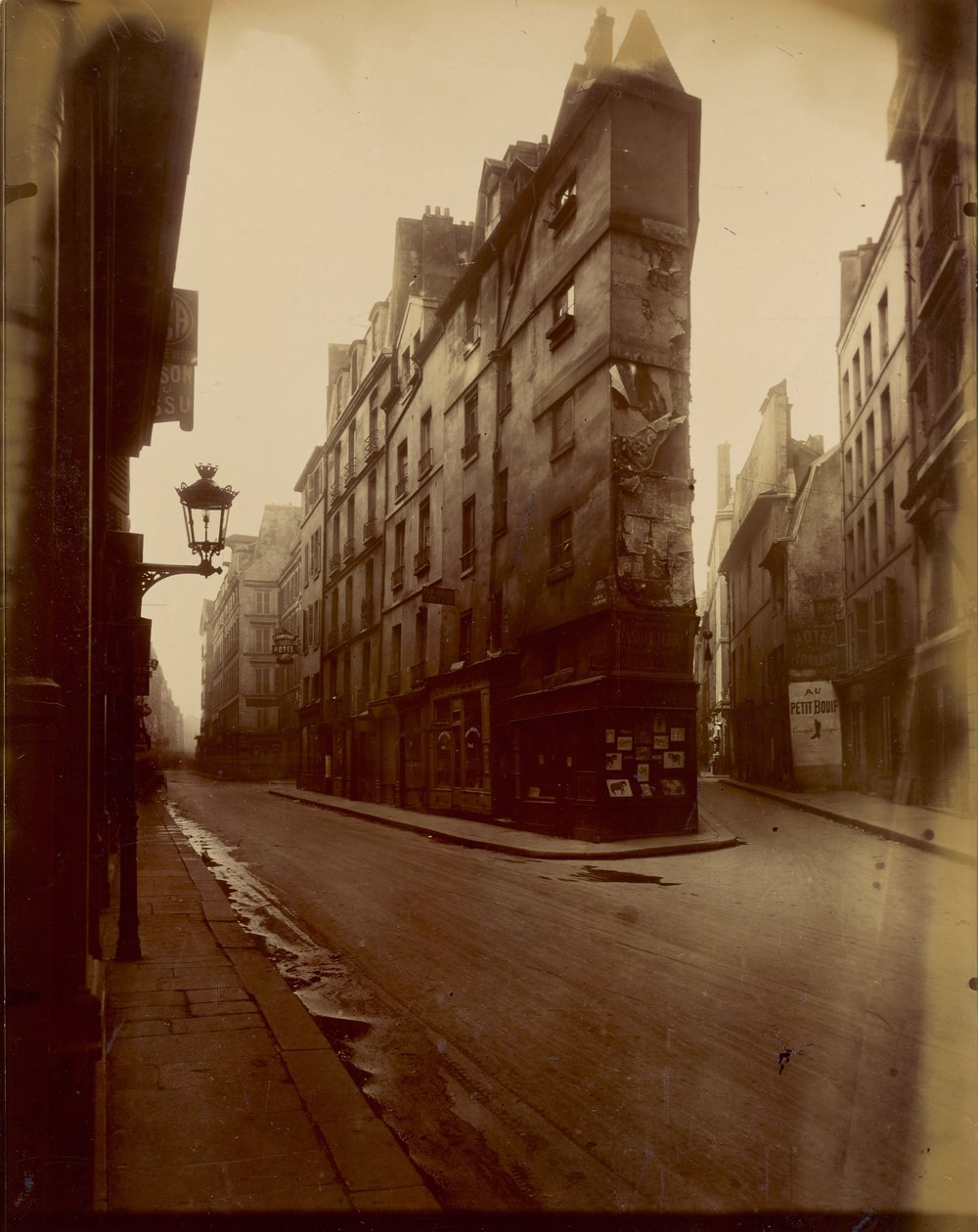 Hörnet vid Rue de Seine av Eugène Atget