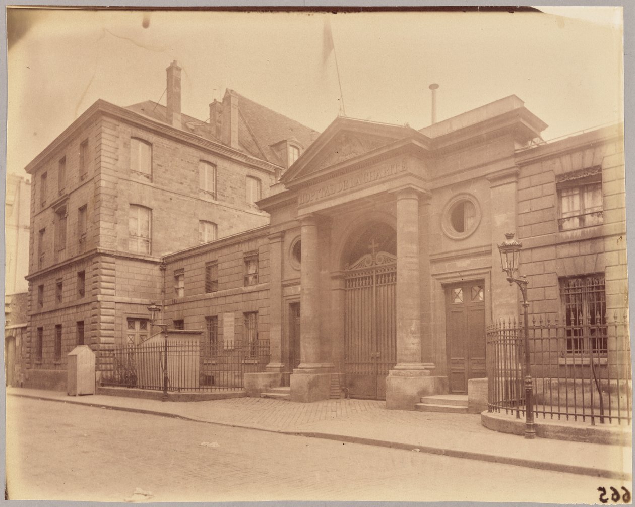 Välgörenhetssjukhuset av Eugène Atget