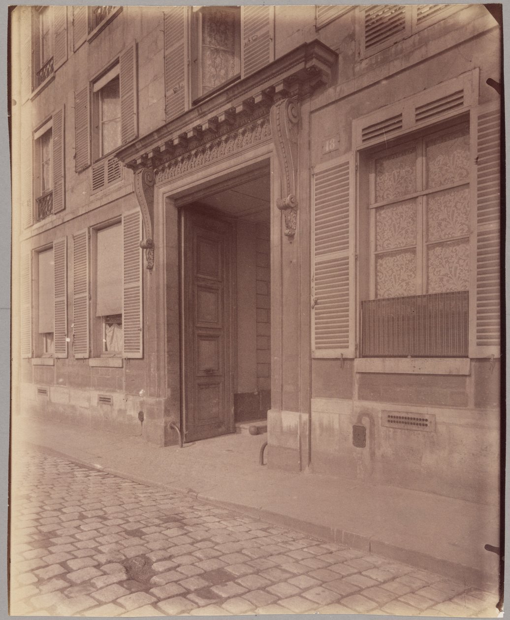 Hôtel Richelieu, 18 quai de Béthune av Eugène Atget