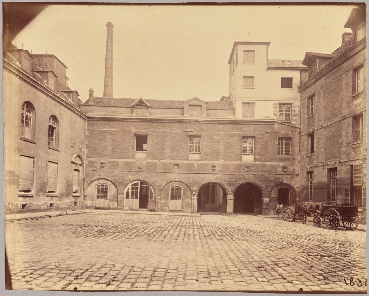 Hôtel Scipion Sardini av Eugène Atget