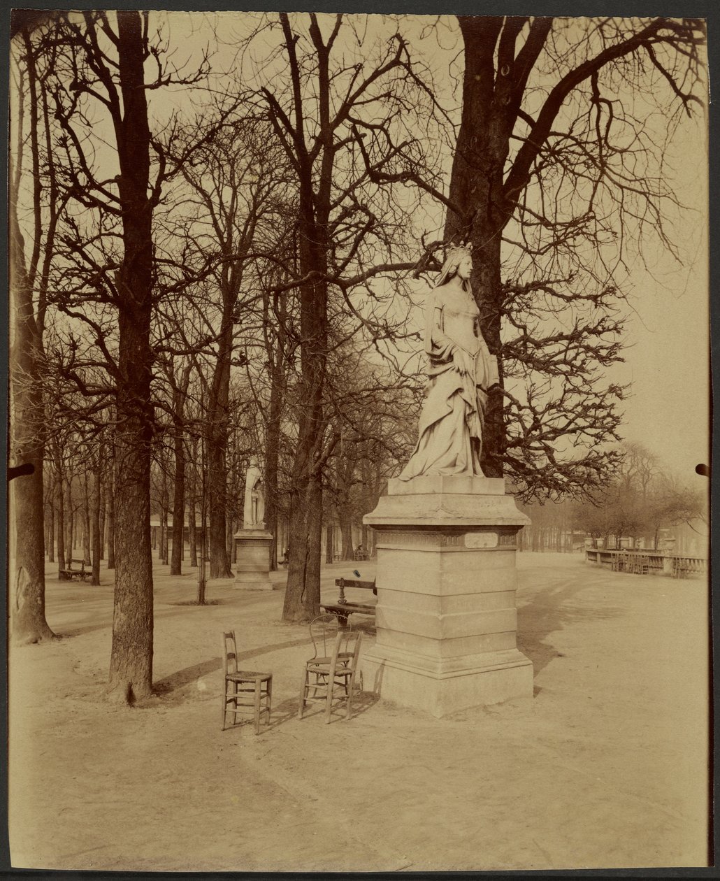 Luxemburgträdgården av Eugène Atget