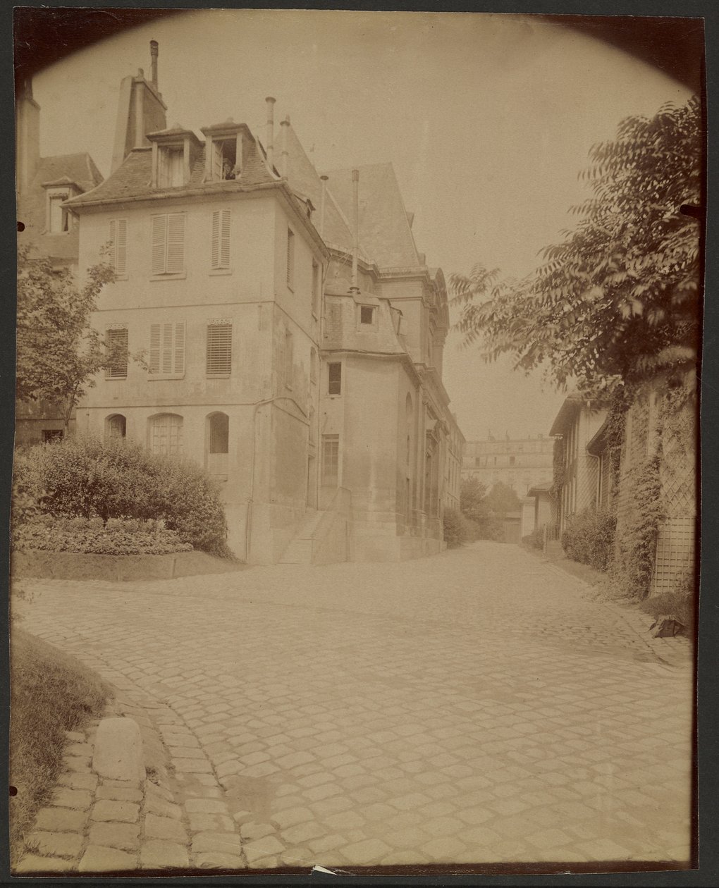 Moderskapet - Boulevard Port-Royal av Eugène Atget