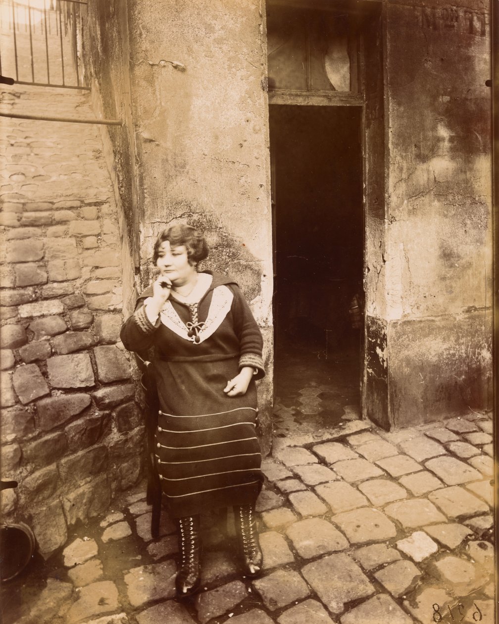 La Villette, Asselin-gatan av Eugène Atget