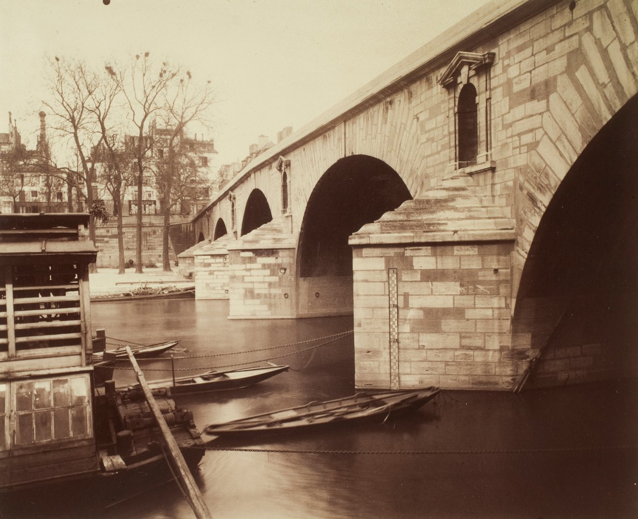 Pont Marie av Eugène Atget