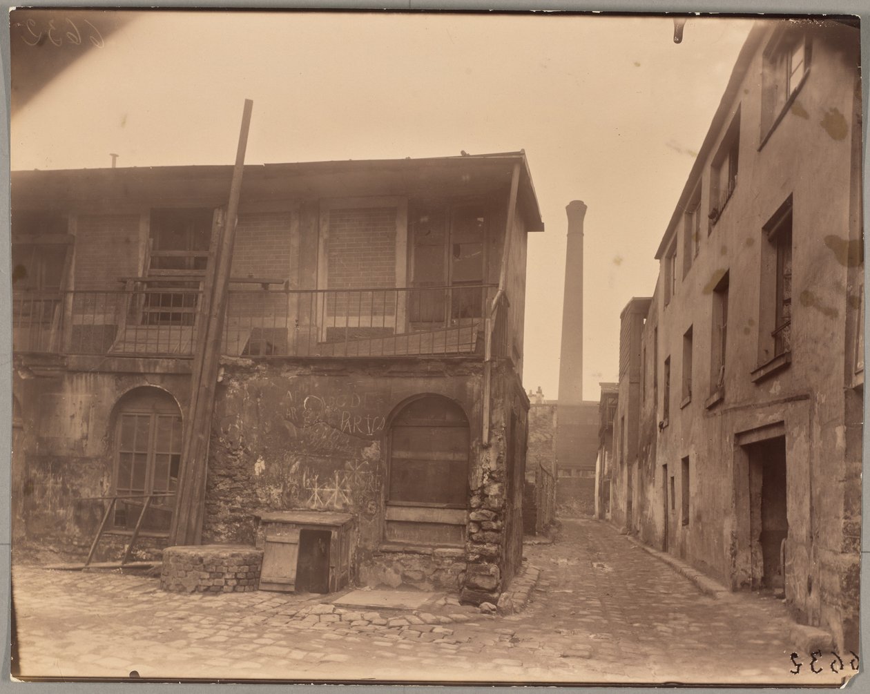 Passage Moret, Gobelinsgränden av Eugène Atget