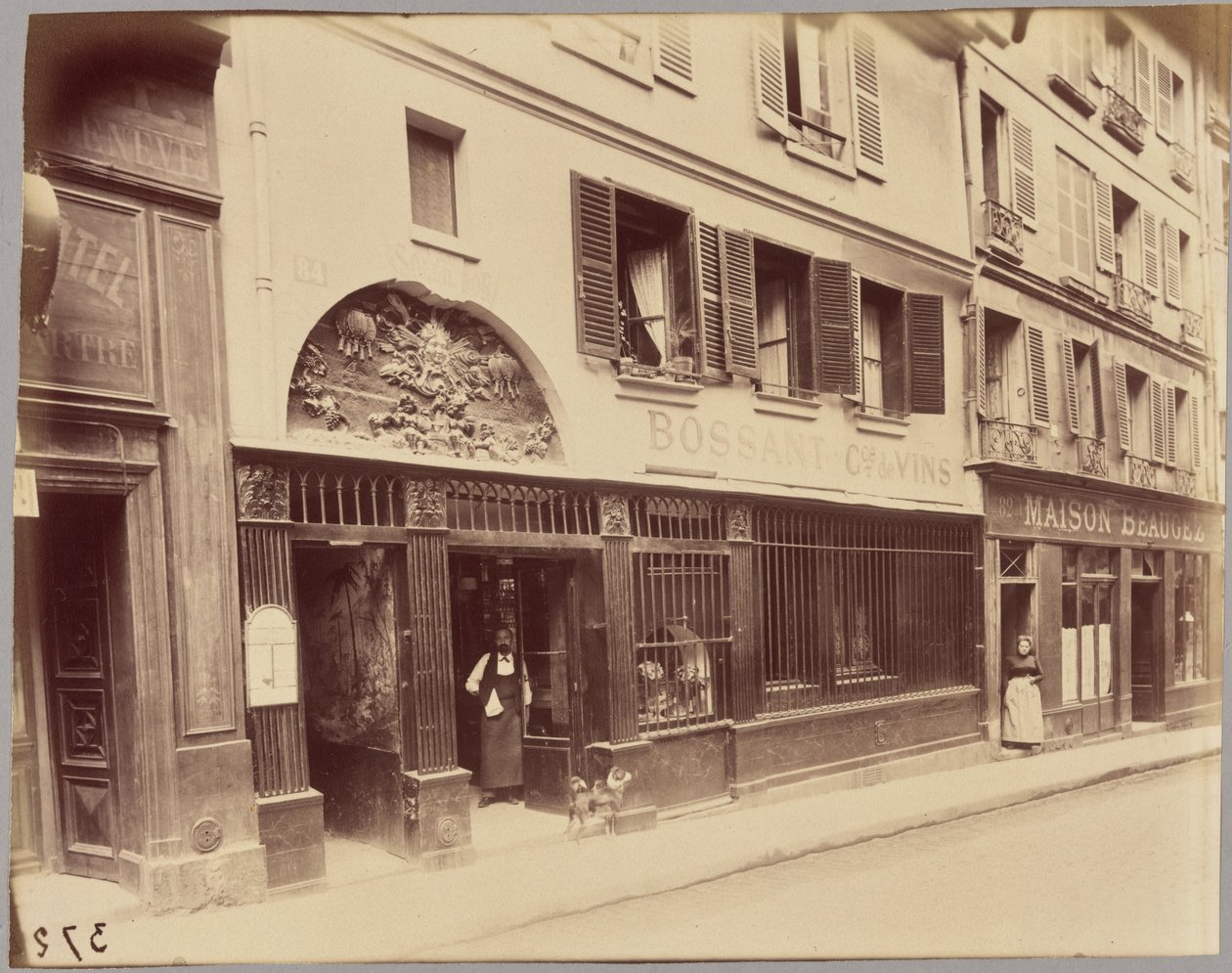 Rue Saint-Sauveur av Eugène Atget