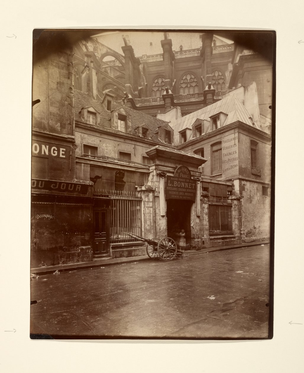 Rue du Jour av Eugène Atget