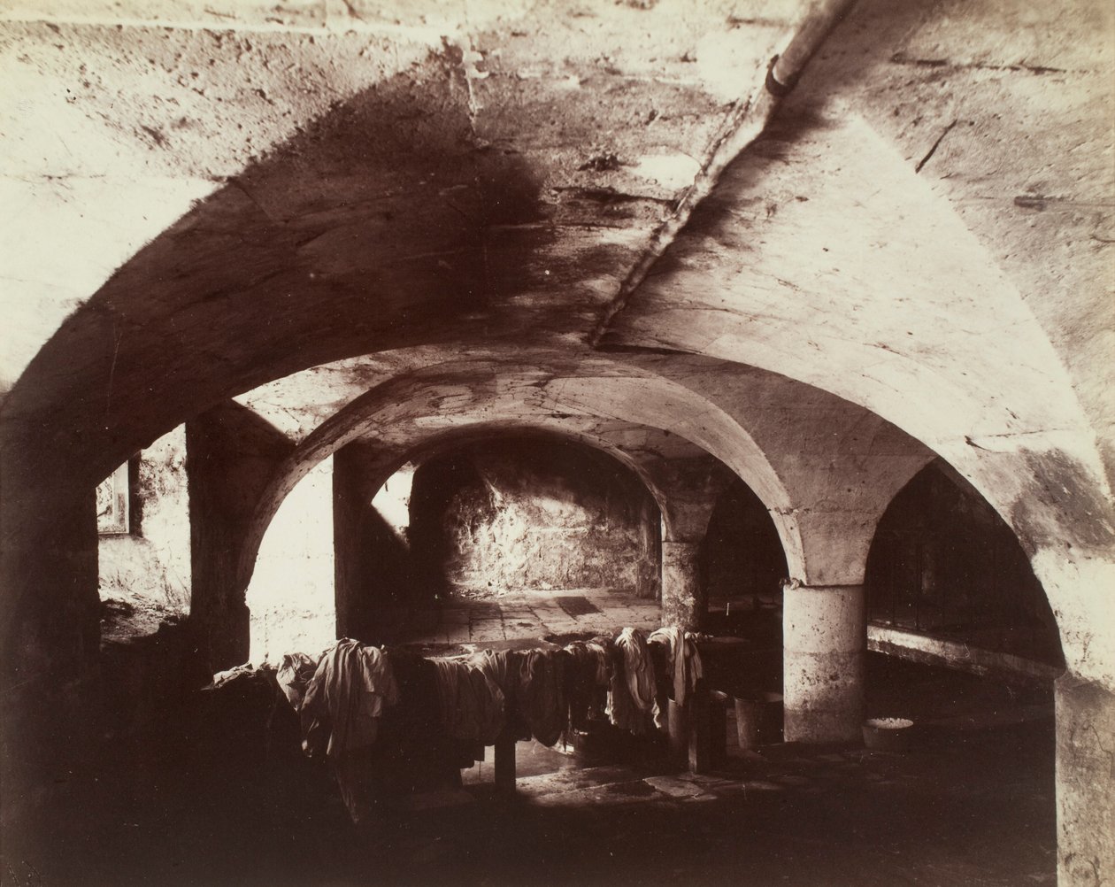 Saint-Denis, ålderdomshem av Eugène Atget