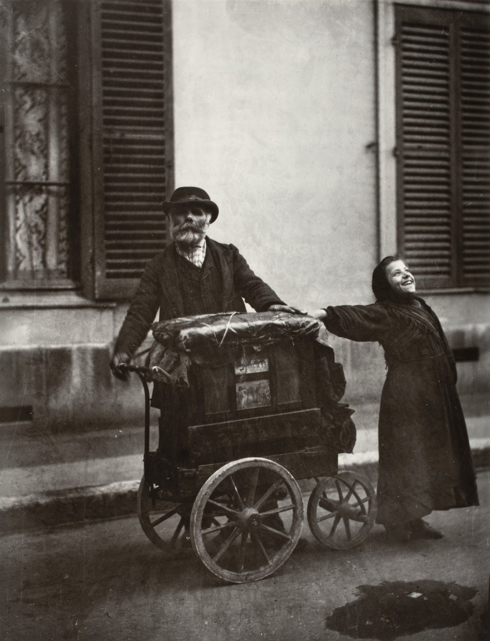 Gatumusikanter av Eugène Atget