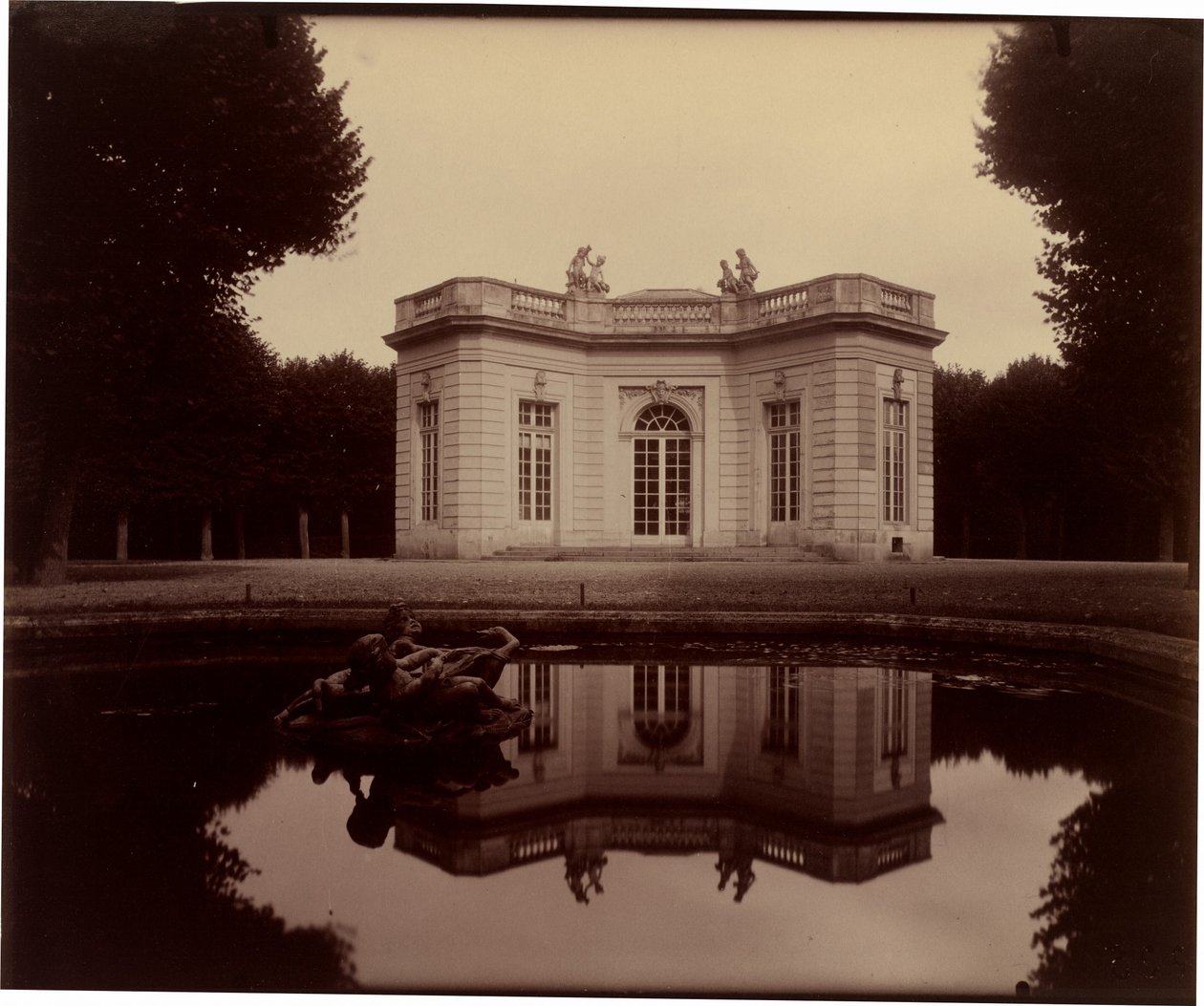 Trianon, franska paviljongen,1923-1924 (foto) av Eugène Atget
