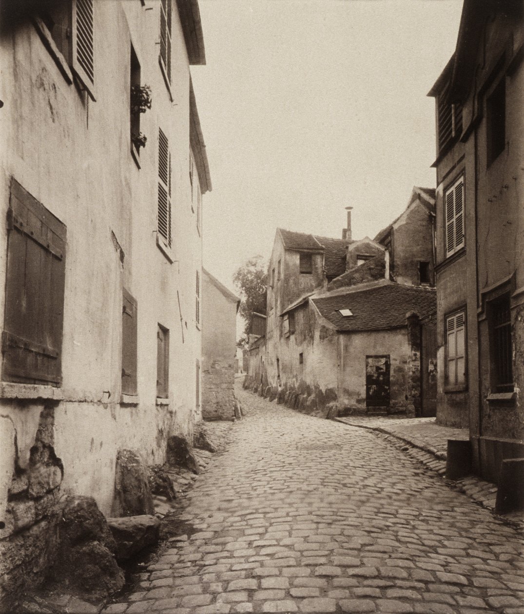 Vauvet, Gamla gatan av Eugène Atget