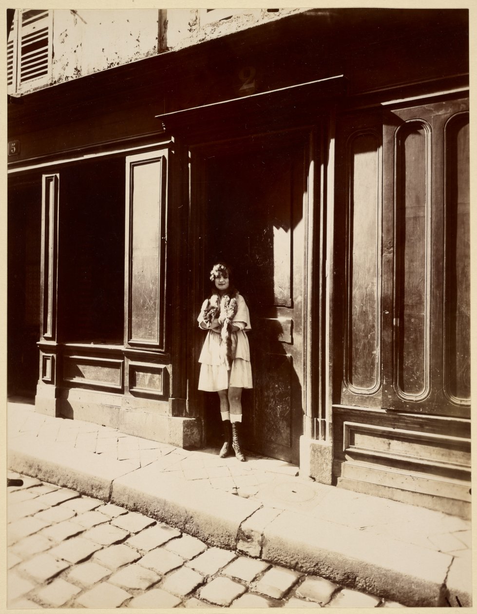 Versailles, Maison Close, Lilla palatset av Eugène Atget