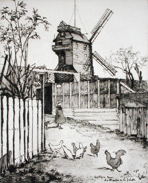 Moulin de la Galette, från 
