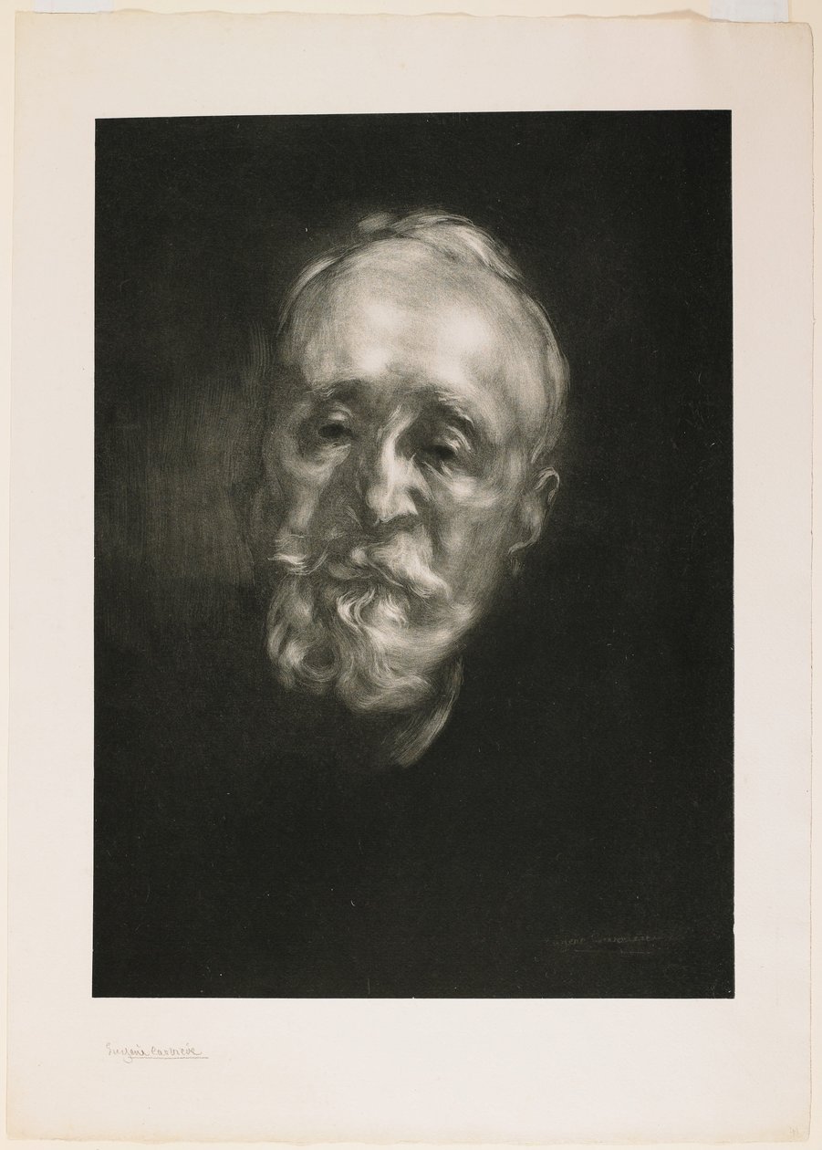 Puvis de Chavannes (Andra planschen) av Eugène Carrière