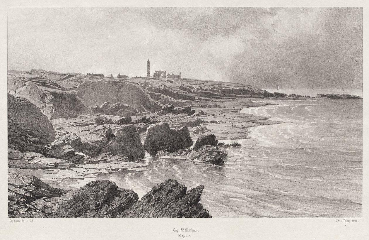 Cap St Mathieu av Eugene Ciceri