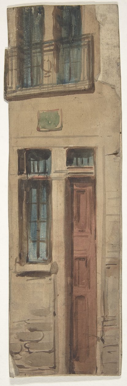 Design för en scen på Opéran, Paris, 1830-90. av Eugene Ciceri