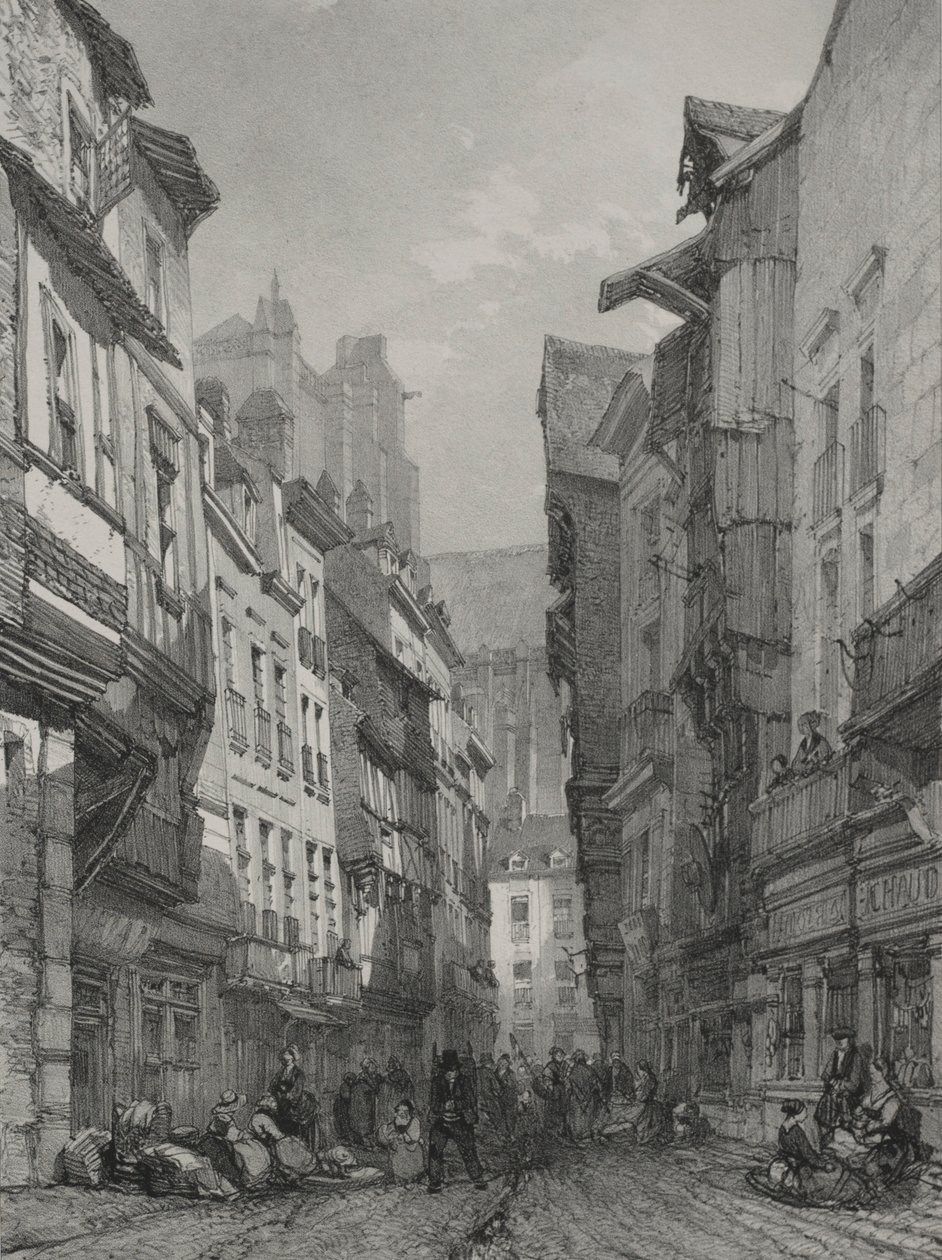 Pittoreska och romantiska resor i det antika Frankrike. Bretagne.... av Eugene Ciceri