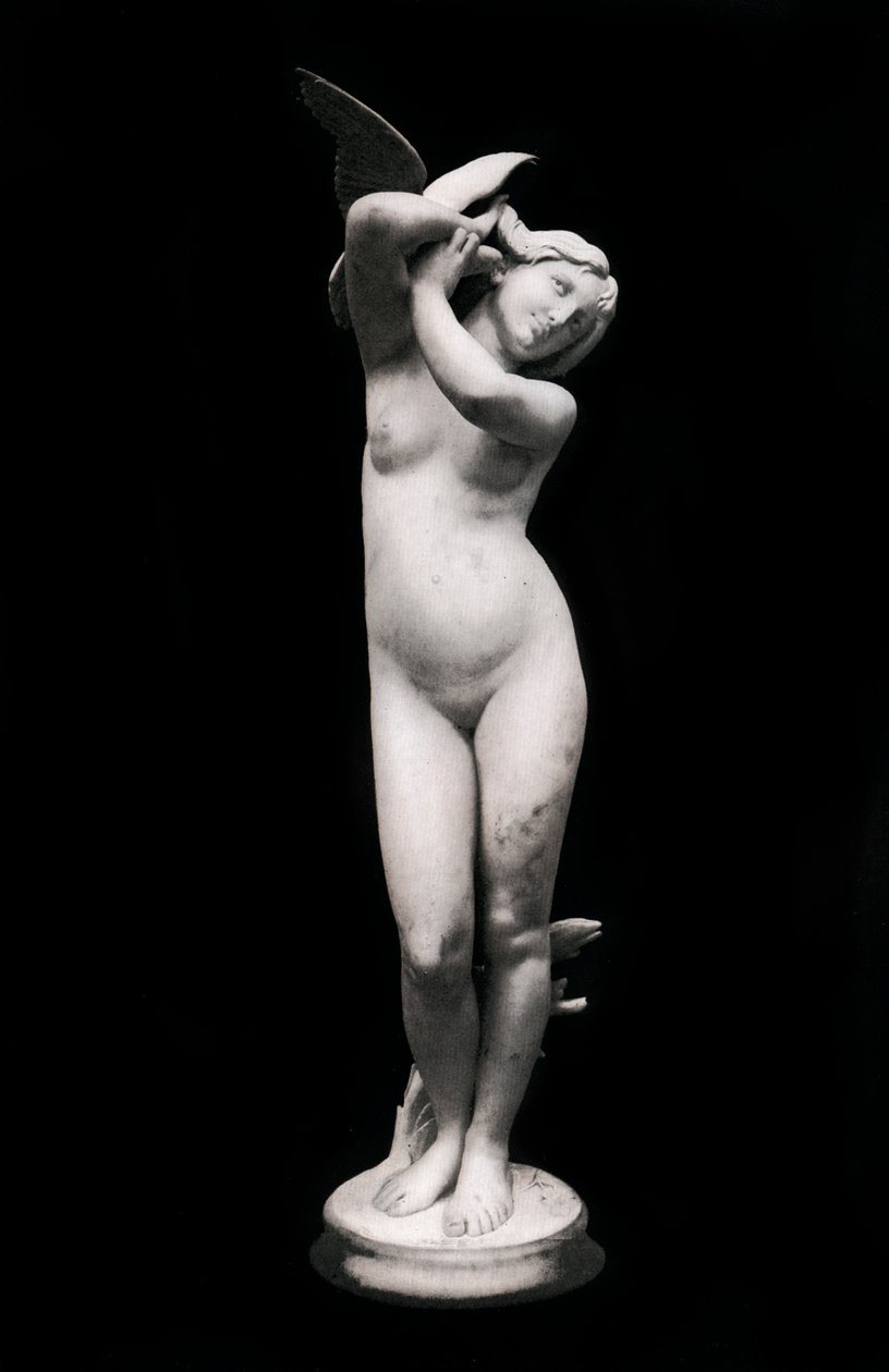 Kärlekens budskap, 1800-talet, 1912. av Eugene Delaplanche