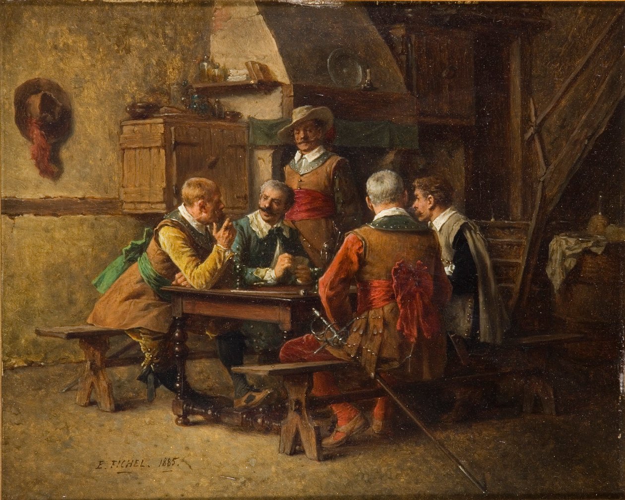 Fri tjänst, 1885 av Eugene Fichel
