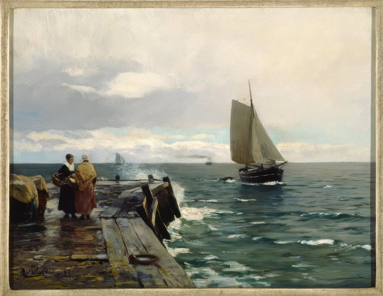 E.Dücker, På Östersjökusten av Eugene Gustav Dücker