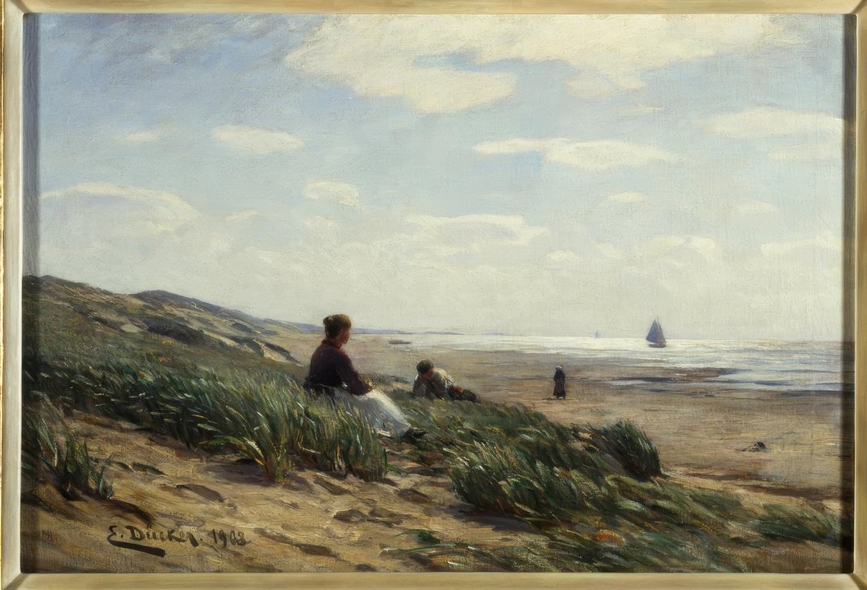 E.Dücker, På dynen av Eugene Gustav Dücker