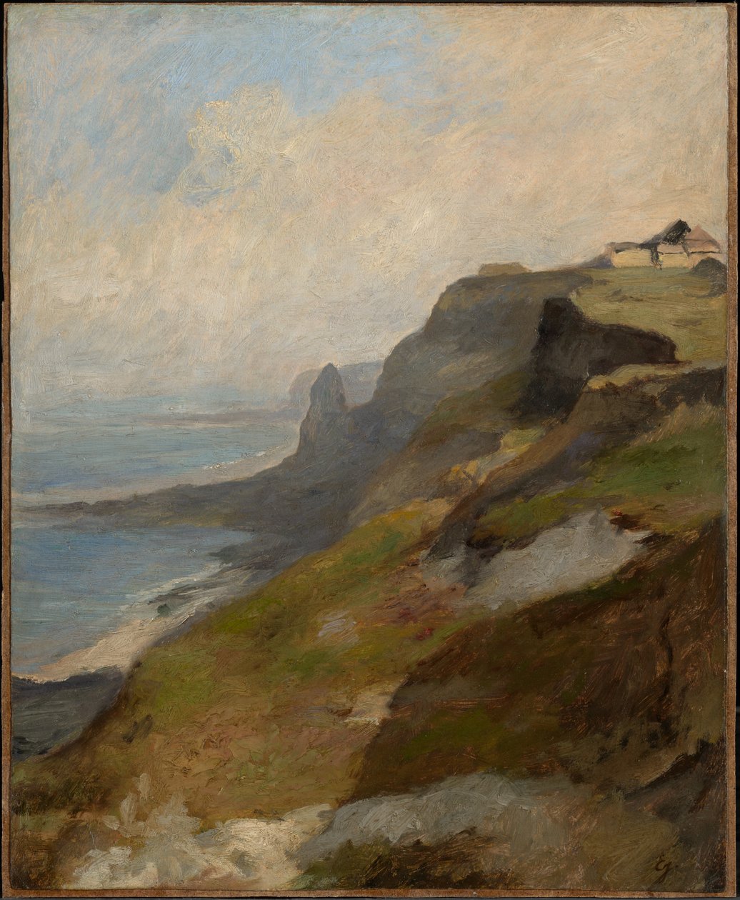 Normandies klippor av Eugene Isabey