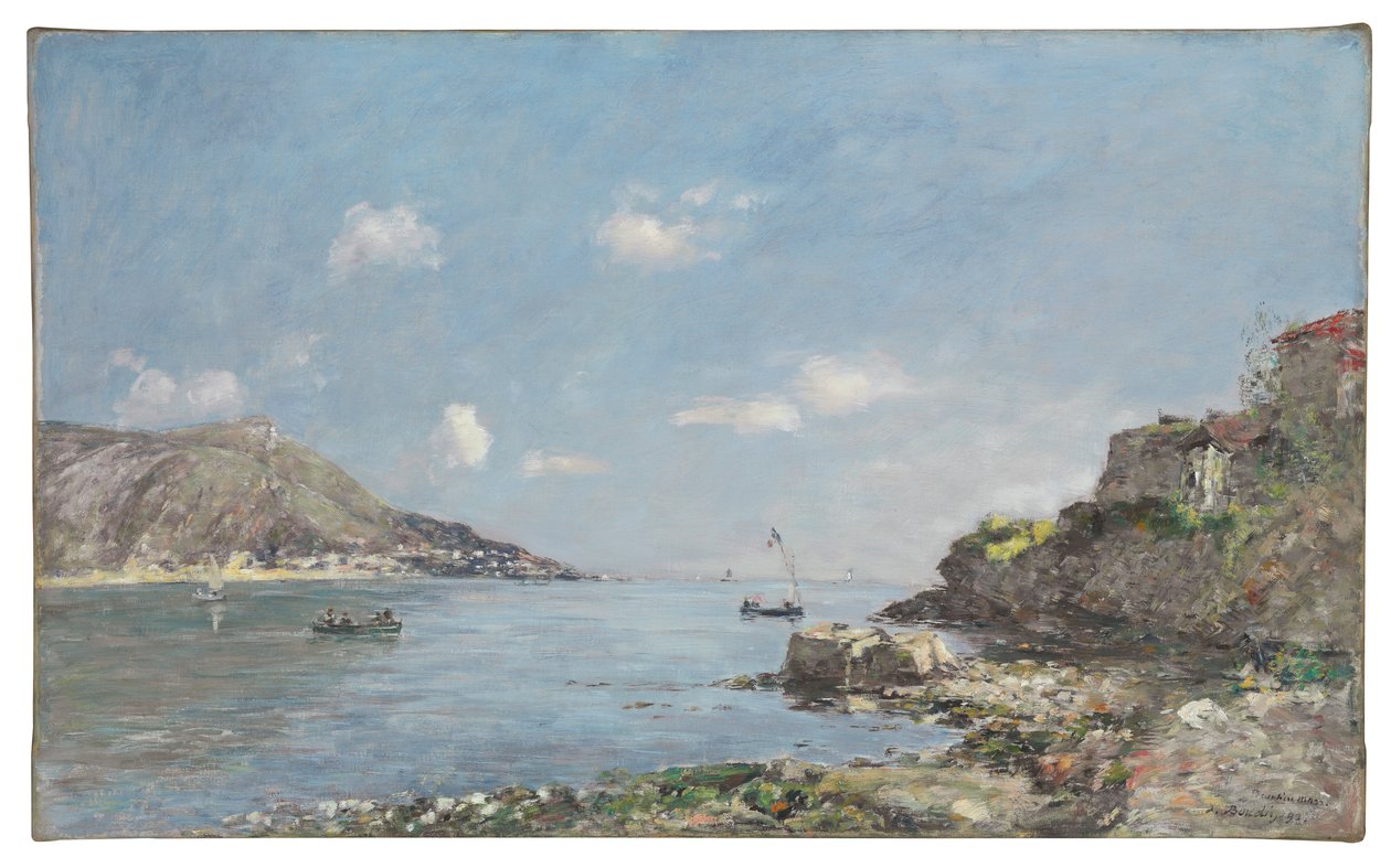 Beaulieu, Myrbukten, Morgoneffekt, 1892 av Eugene Louis Boudin