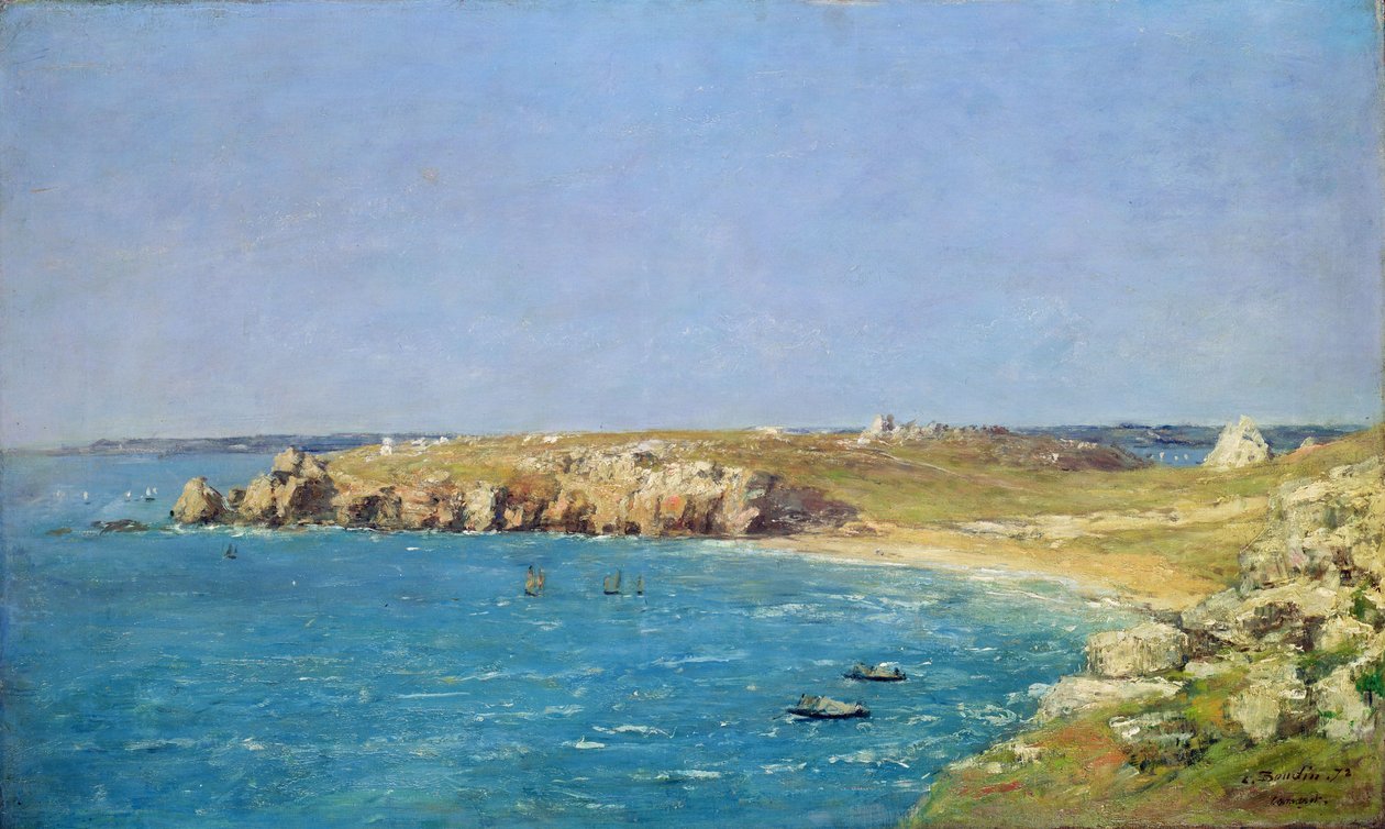 Imepeperuka baharini av Eugene Louis Boudin