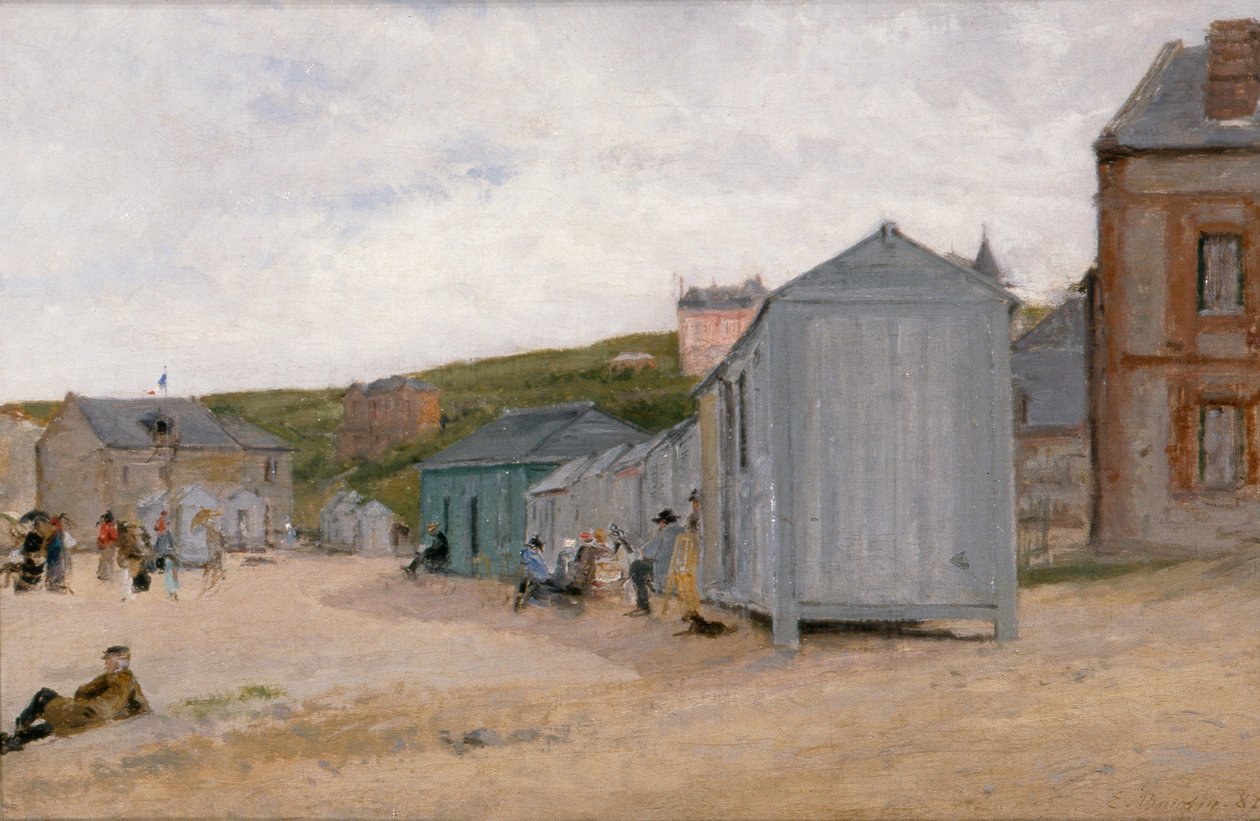 Trouville, ca 1895 (olja på duk) av Eugene Louis Boudin