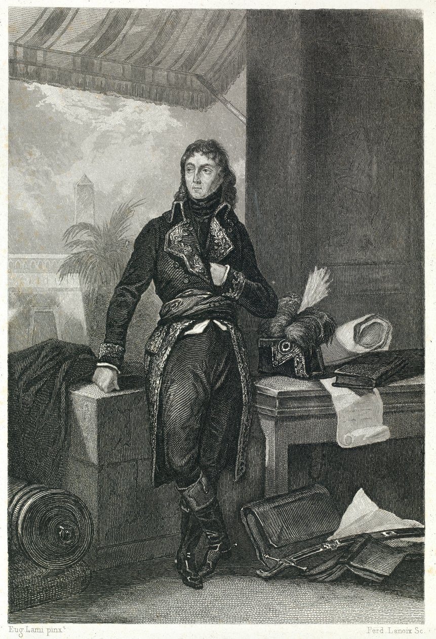 Porträtt av general Louis Charles Antoine Desaix av Eugene Louis Lami