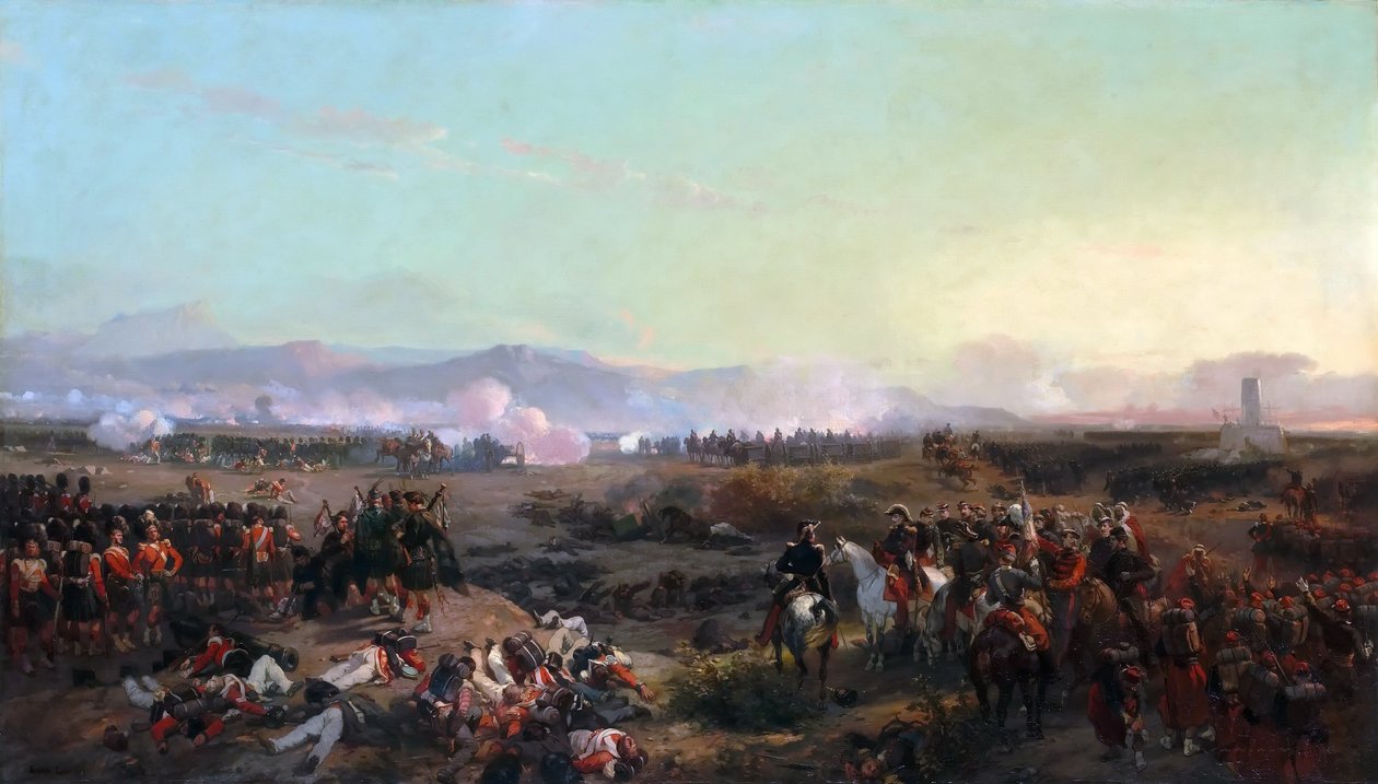 Slaget vid Alma den 20 september 1854 av Eugene Louis Lami