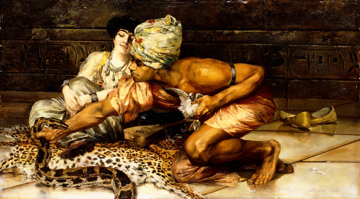 Ormtjusaren, 1884 av Eugene Pavy