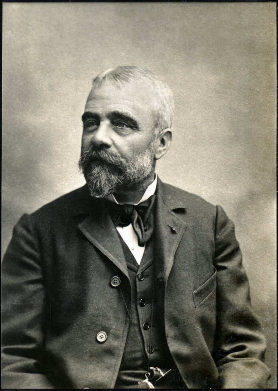 Ernest Lavisse (S/W foto, sent 1800-tal) av Eugene Pirou
