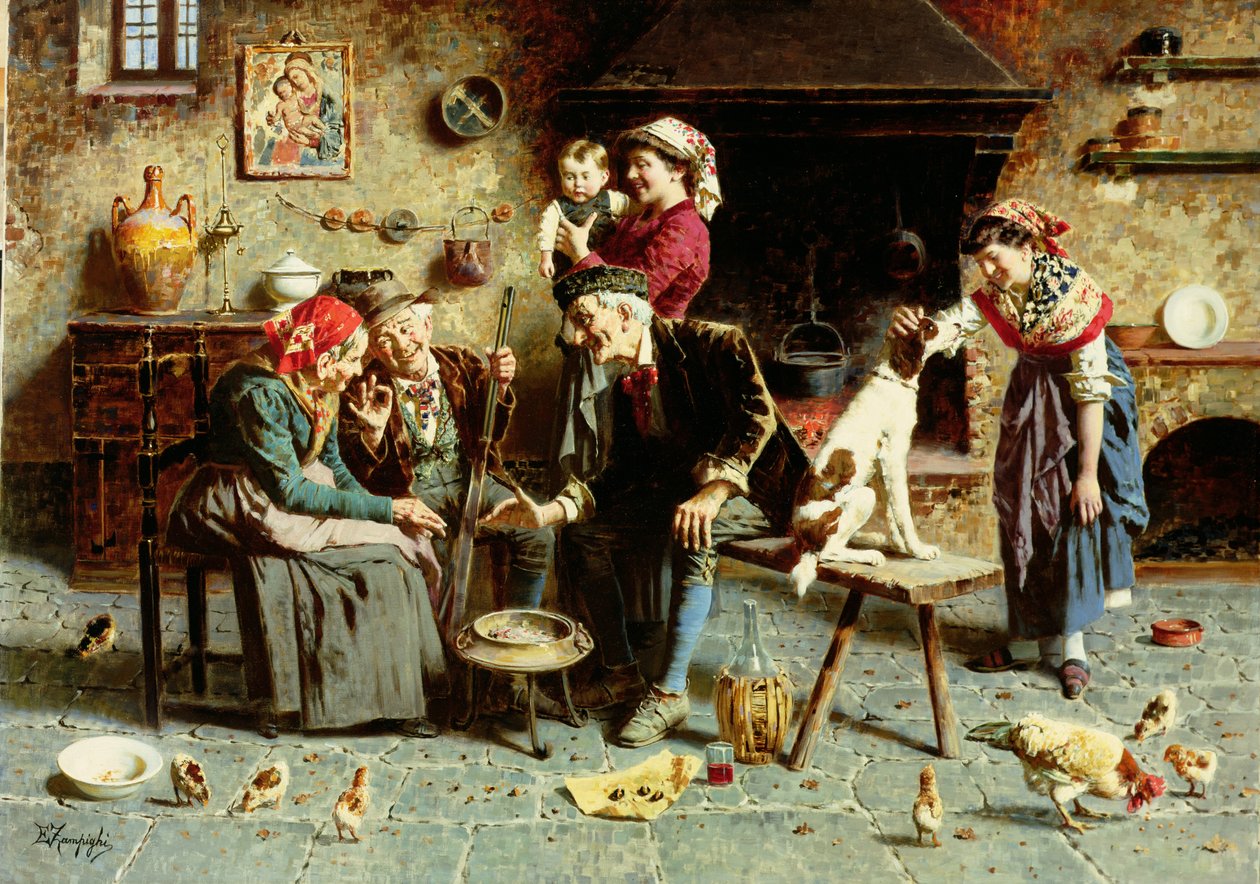 Berättaren av Eugenio Zampighi