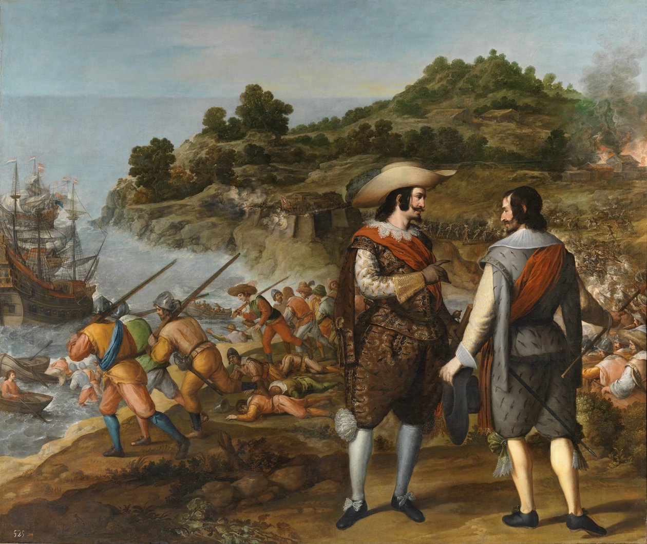 Återhämtningen av San Juan de Puerto Rico av Eugenio Caxes