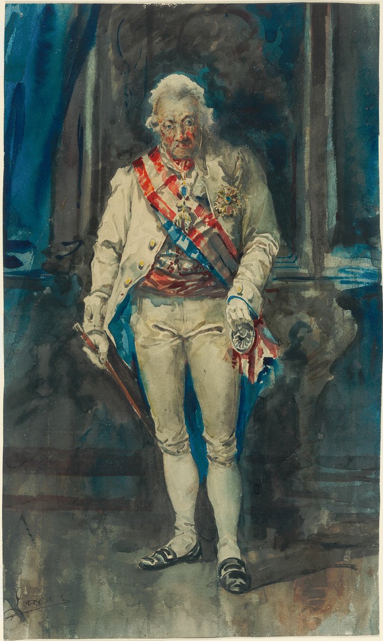 Kung Karl IV av Spanien av Eugenio Lucas y Padilla