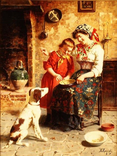 Frestande av Eugenio Zampighi