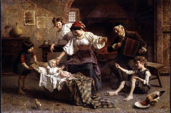 Attraktionens centrum av Eugenio Zampighi