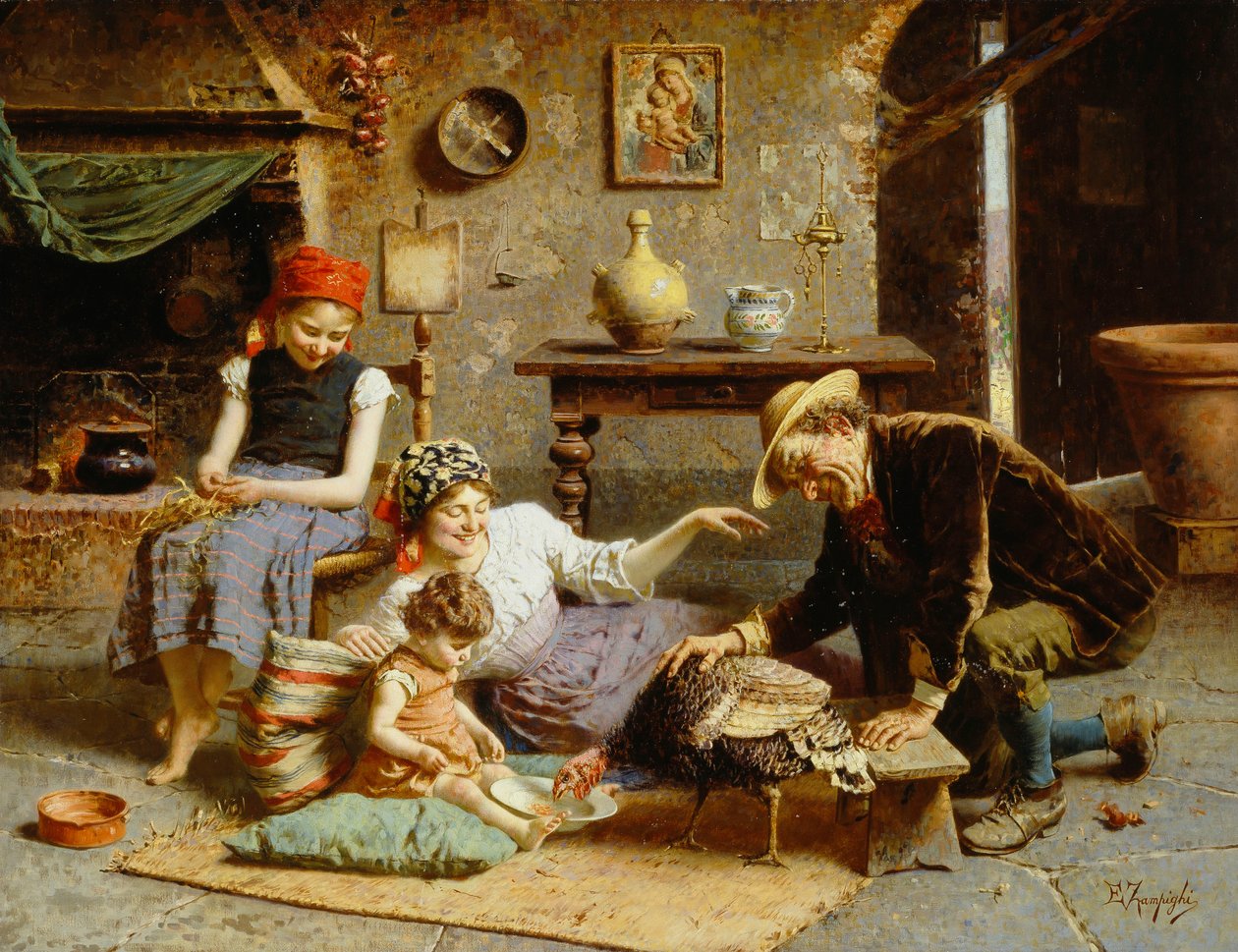 Det hungriga Turkiet av Eugenio Zampighi